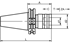 Bild von Gewindeschneid-Schnellwechselfutter - 300100120
