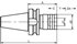 Bild von Gewindeschneid-Schnellwechselfutter - 300200110